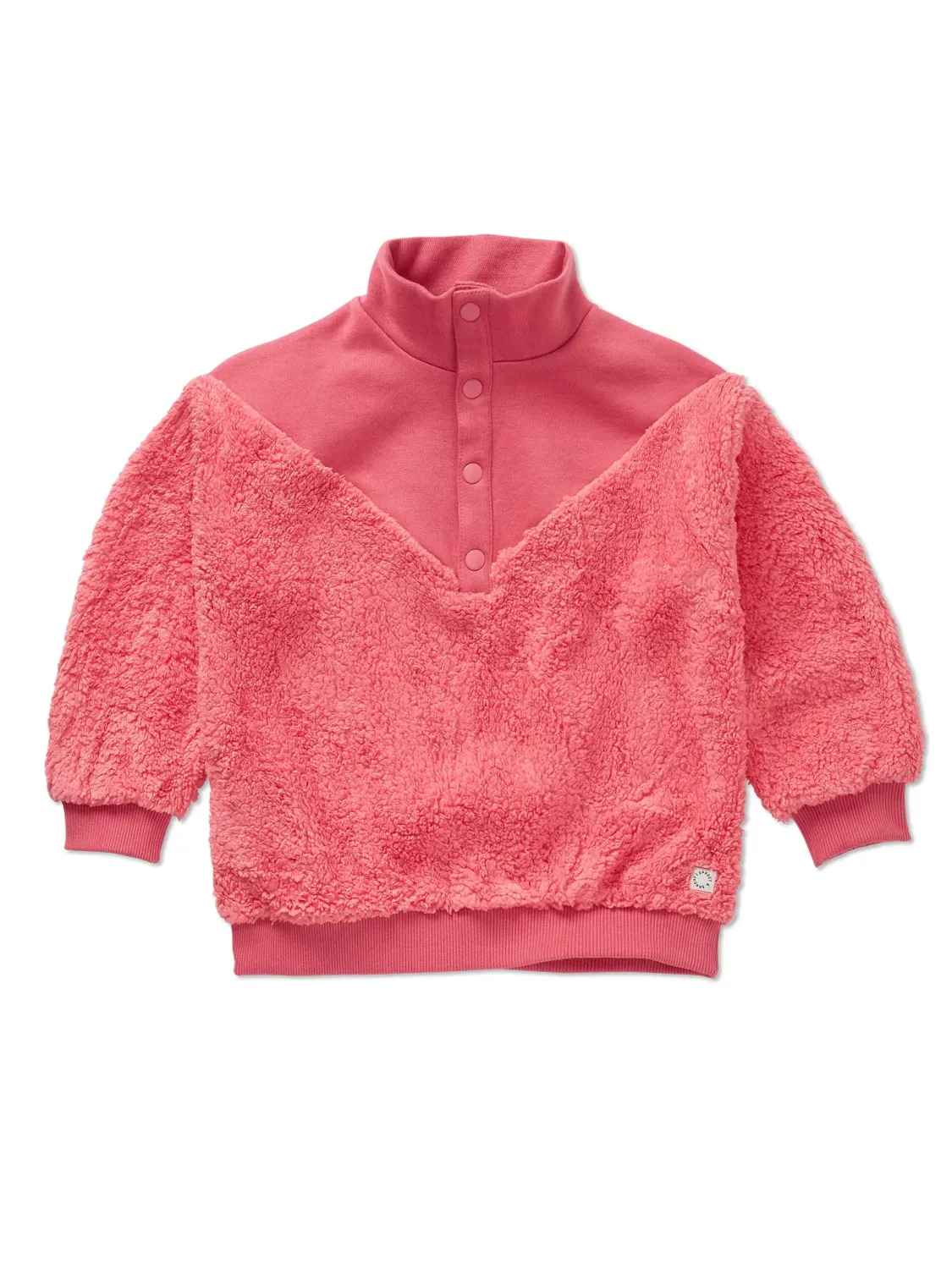 Sweatshirt teddy pink