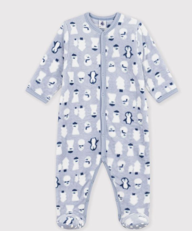 Dors bien fleece sneeuwman