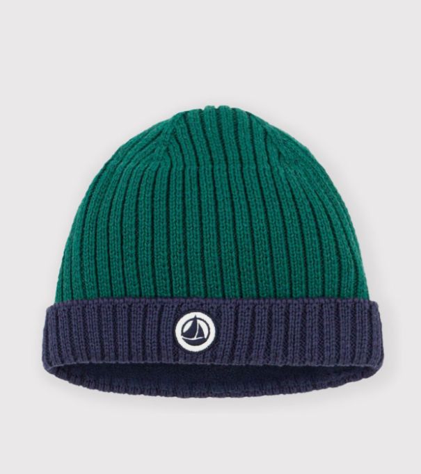 Muts blauw/groen