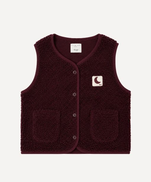 Moon bordeaux vest