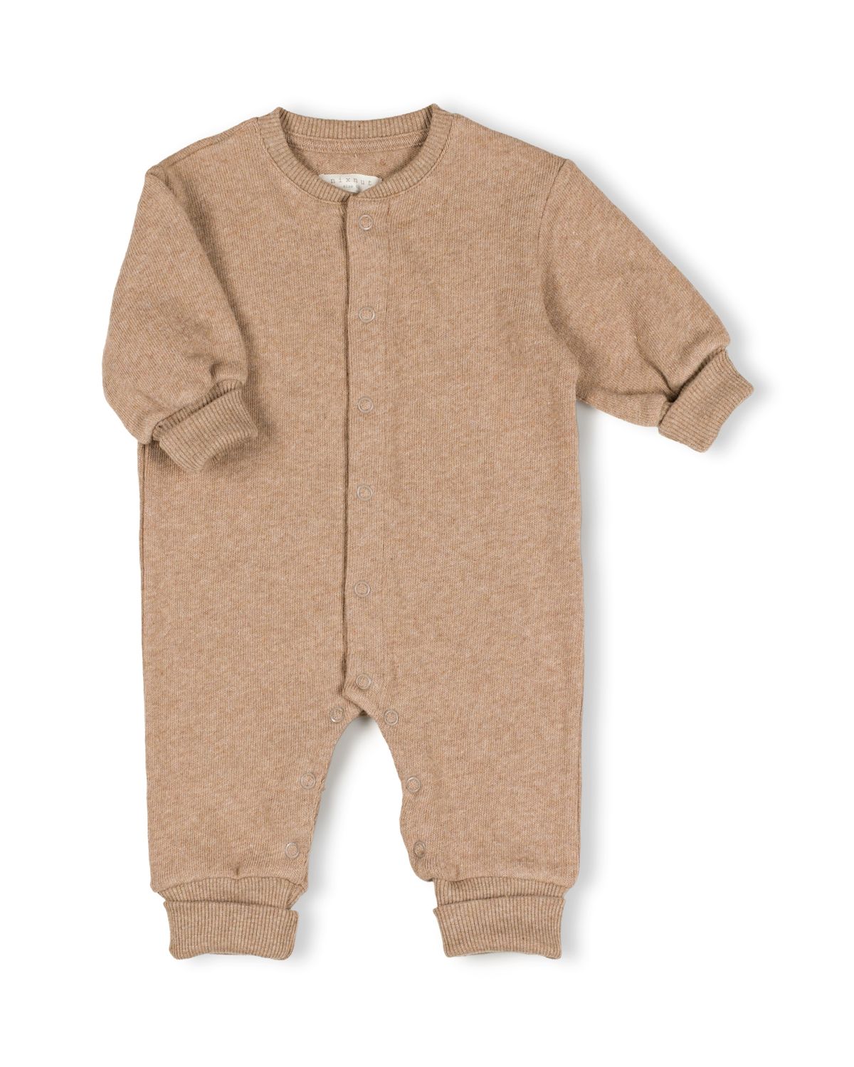 Snap onesie pebble