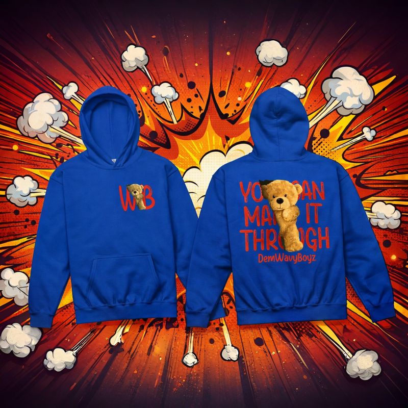 (kids) Bear through Hoodie