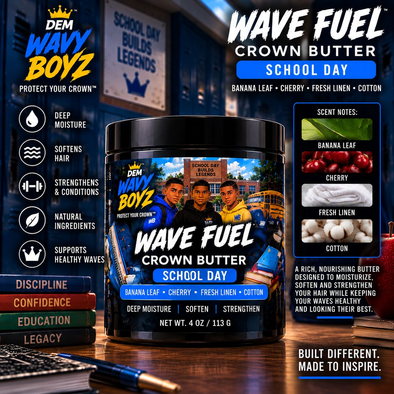 Wave Fuel Crown Butter: School Day