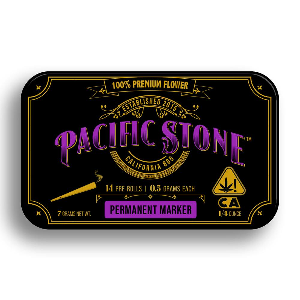 PACIFIC STONE - Permanent Marker Indica Pre-Rolls 14pk (7g)