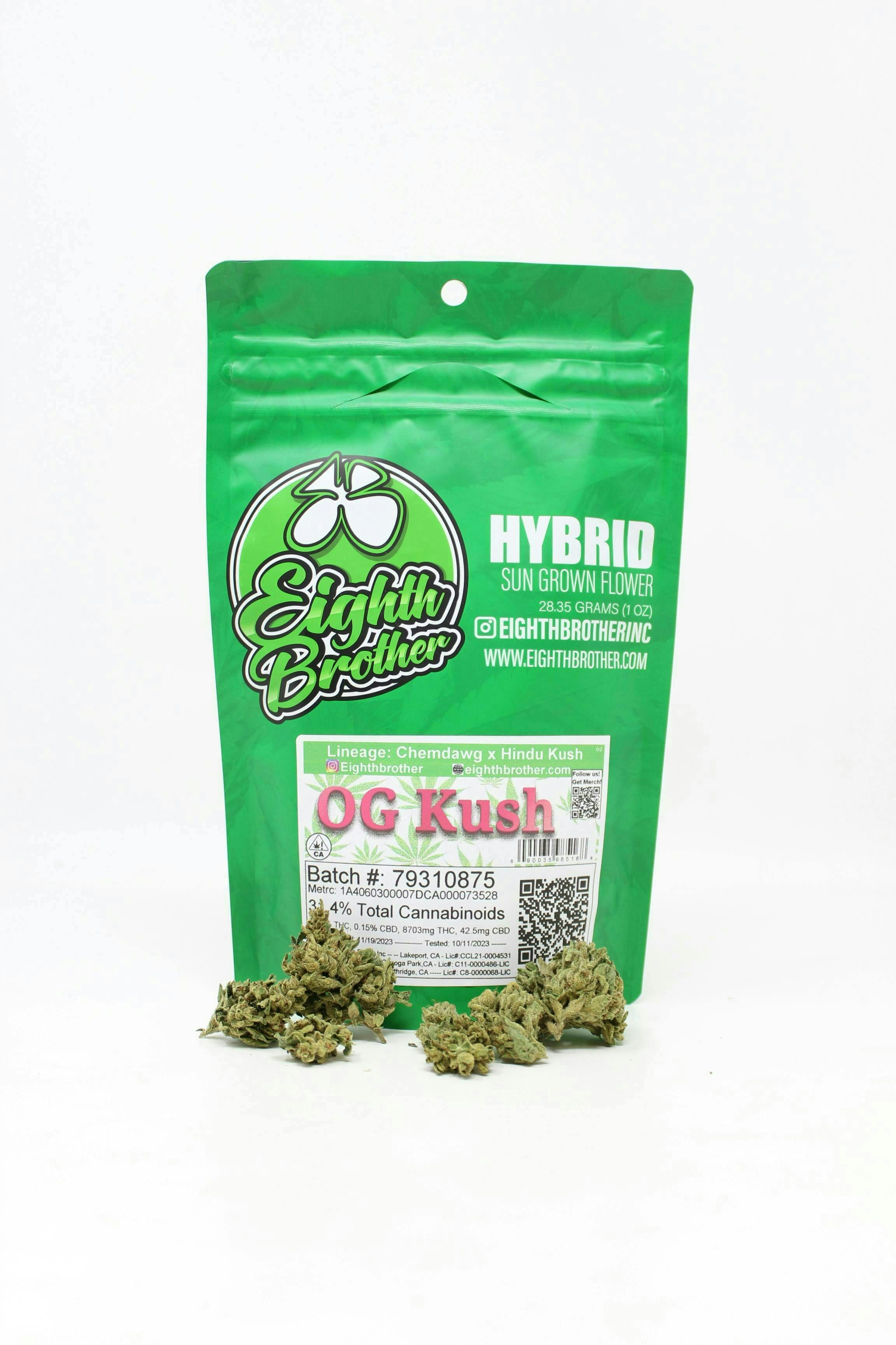 Eighth Brother | OG Kush | Big Buds | 28g