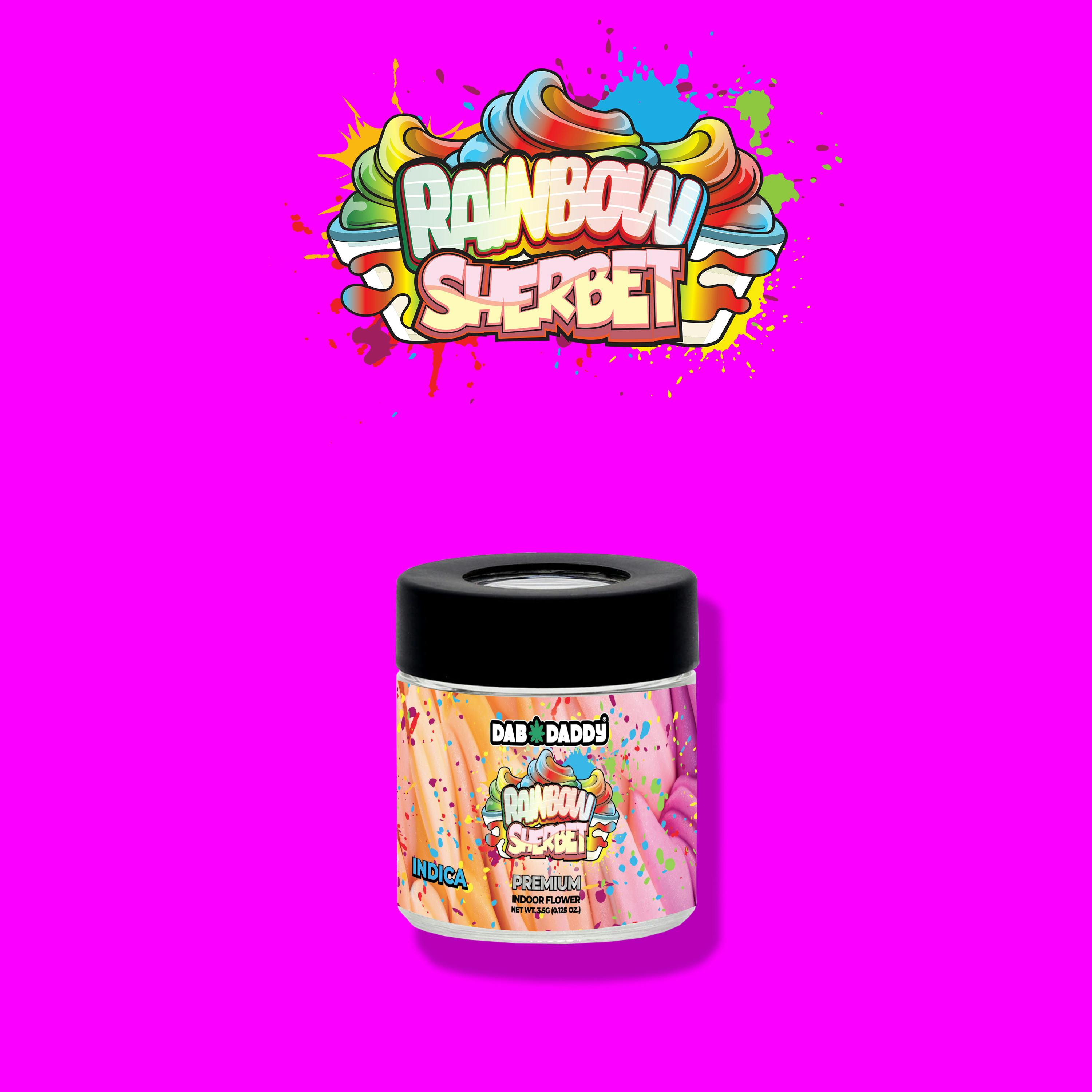 Rainbow Sherbert - Dab Daddy® - 3.5g INDICA