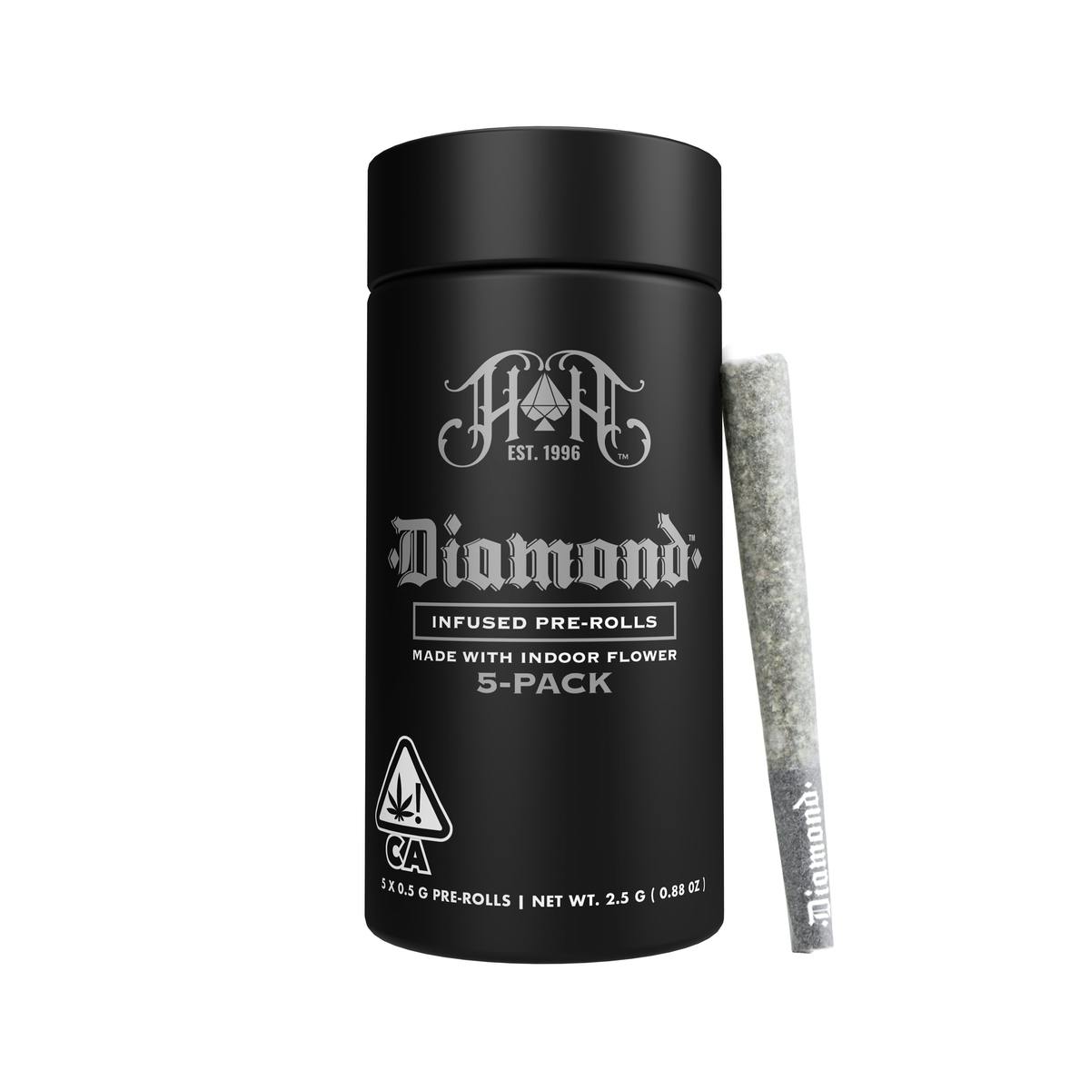Heavy Hitters x Cannabis Bros |Cookies N Chem | I - Diamond THCA-Infu Pre-Rolls - 2.5G 5