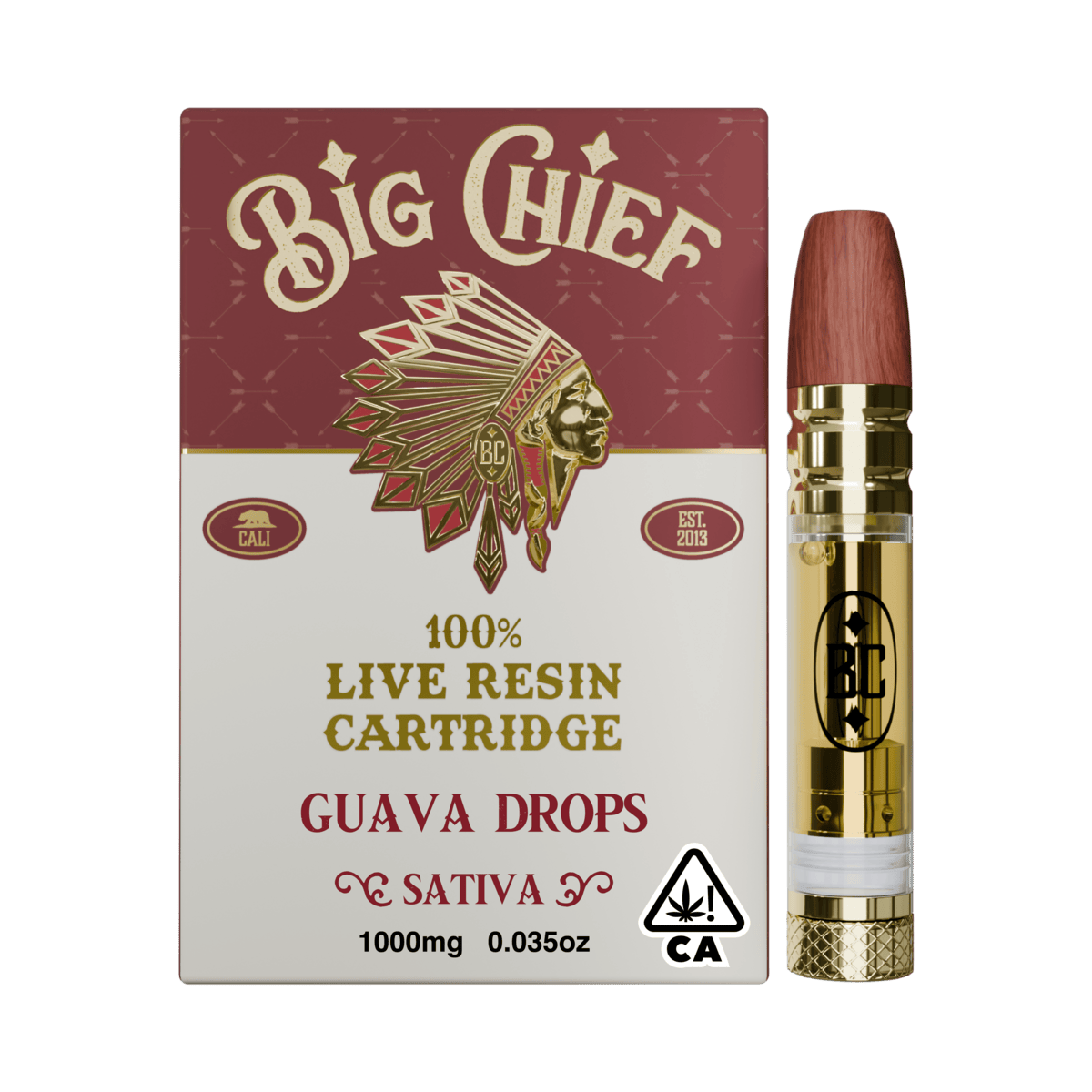 Big Chief | Guava Drops | Live Resin Cartridge | 1g