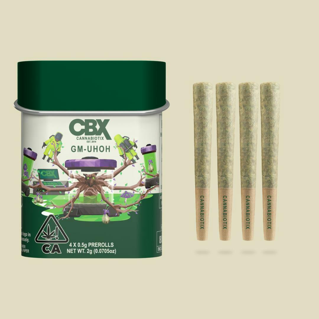 Cannabiotix | GM-UHOH | Mini Joints | 0.5g each | 4pk