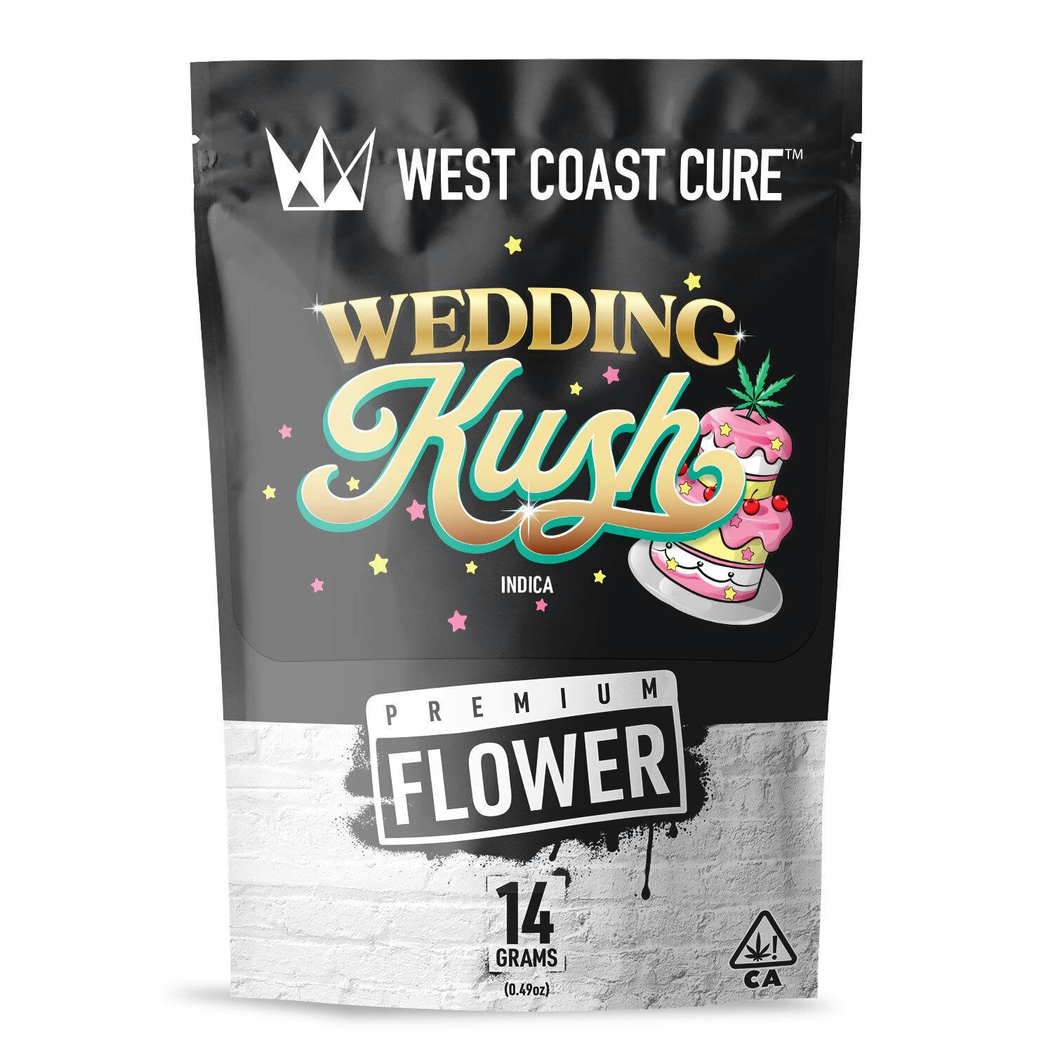WEST COAST CURE - Wedding Kush - 14G Premium Flower