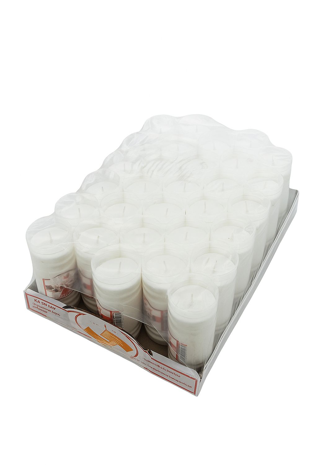 Wkłady do zniczy parafinowe 3 dni (72 h) - KERZEN WAX 3 - 30 sztuk
