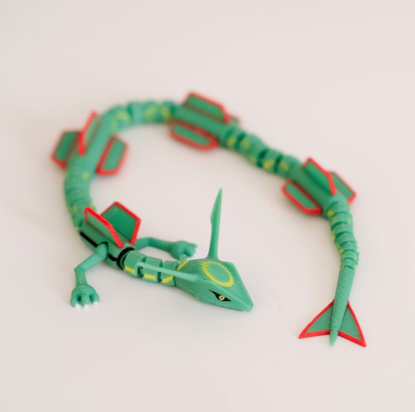 Articulated Rayquaza: Pocket Monster Flexi Toy