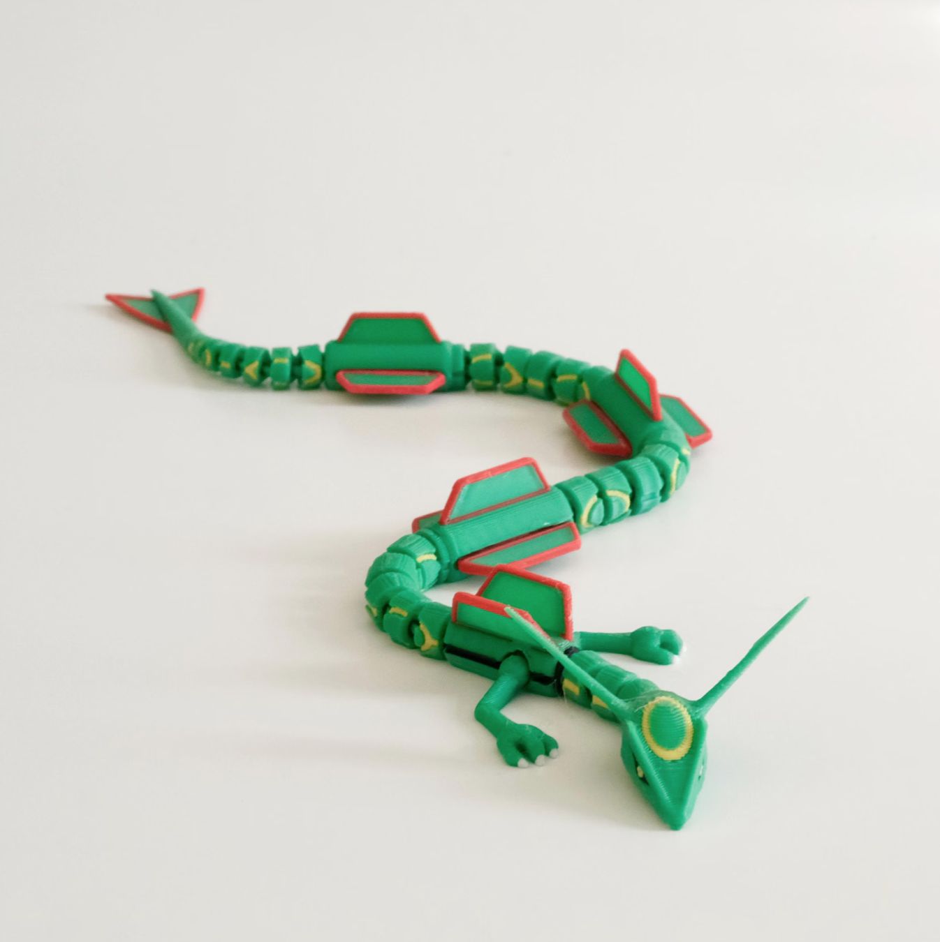 Articulated Rayquaza: Pocket Monster Flexi Toy