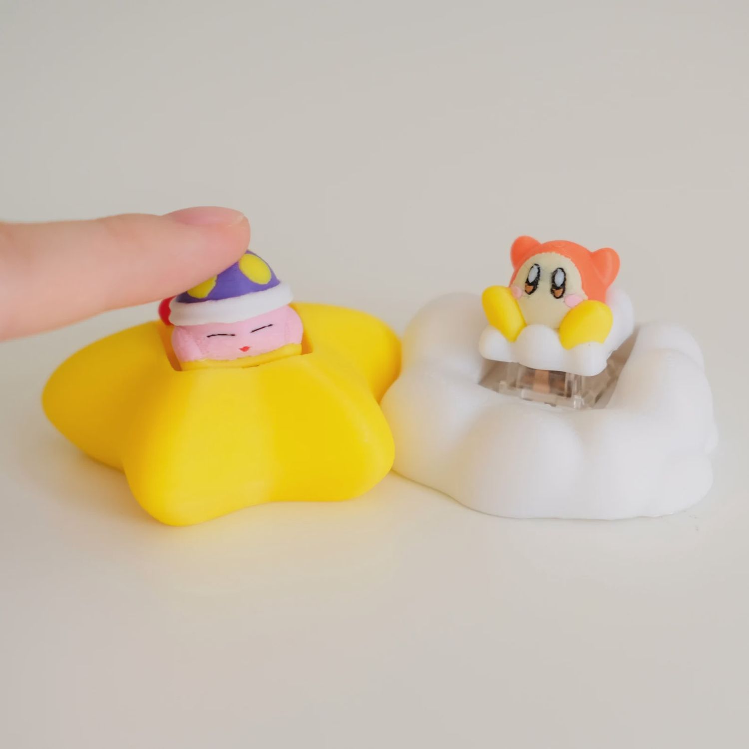 Keycap Fidget: Kirby, Waddledee, Piplup