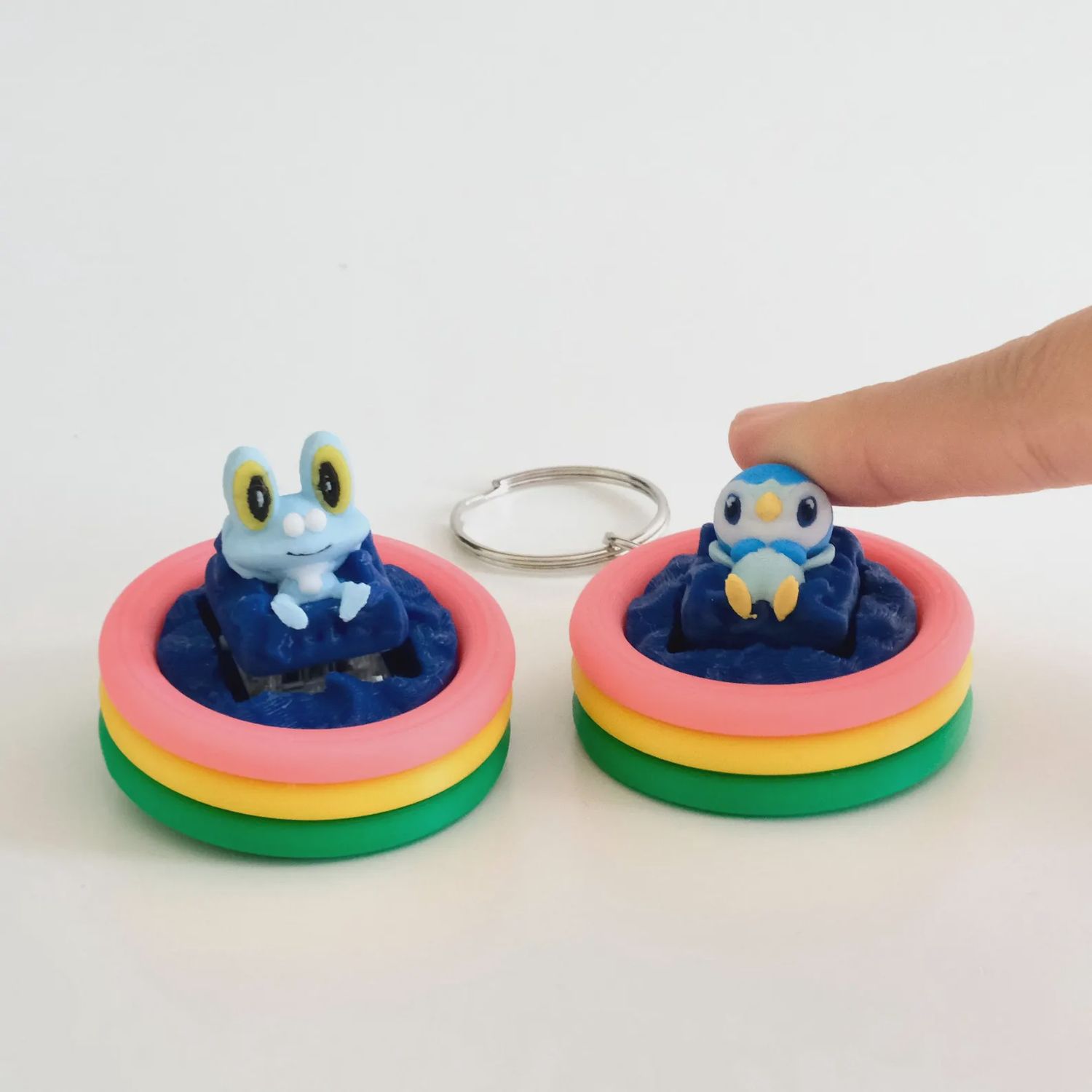 Keycap Fidget: Kirby, Waddledee, Piplup