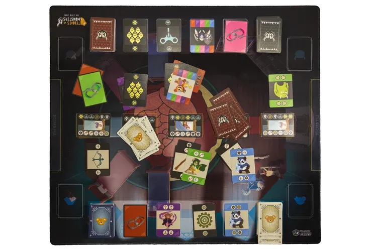 Playmat for Teddies vs Monsters: The Card Game