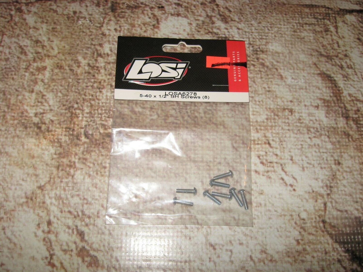 6278 5-40 x 1/2" BH Screws (8)