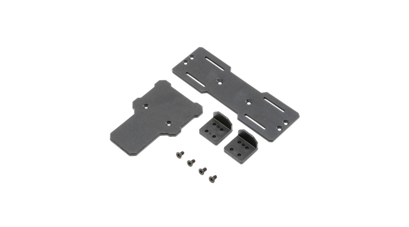 211021 ESC and Battery Tray: 1.9 Barrage Kit/RTR, Doomsday, Barrage 2.0