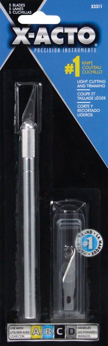 x3601 #1 Knife w/5 Blades