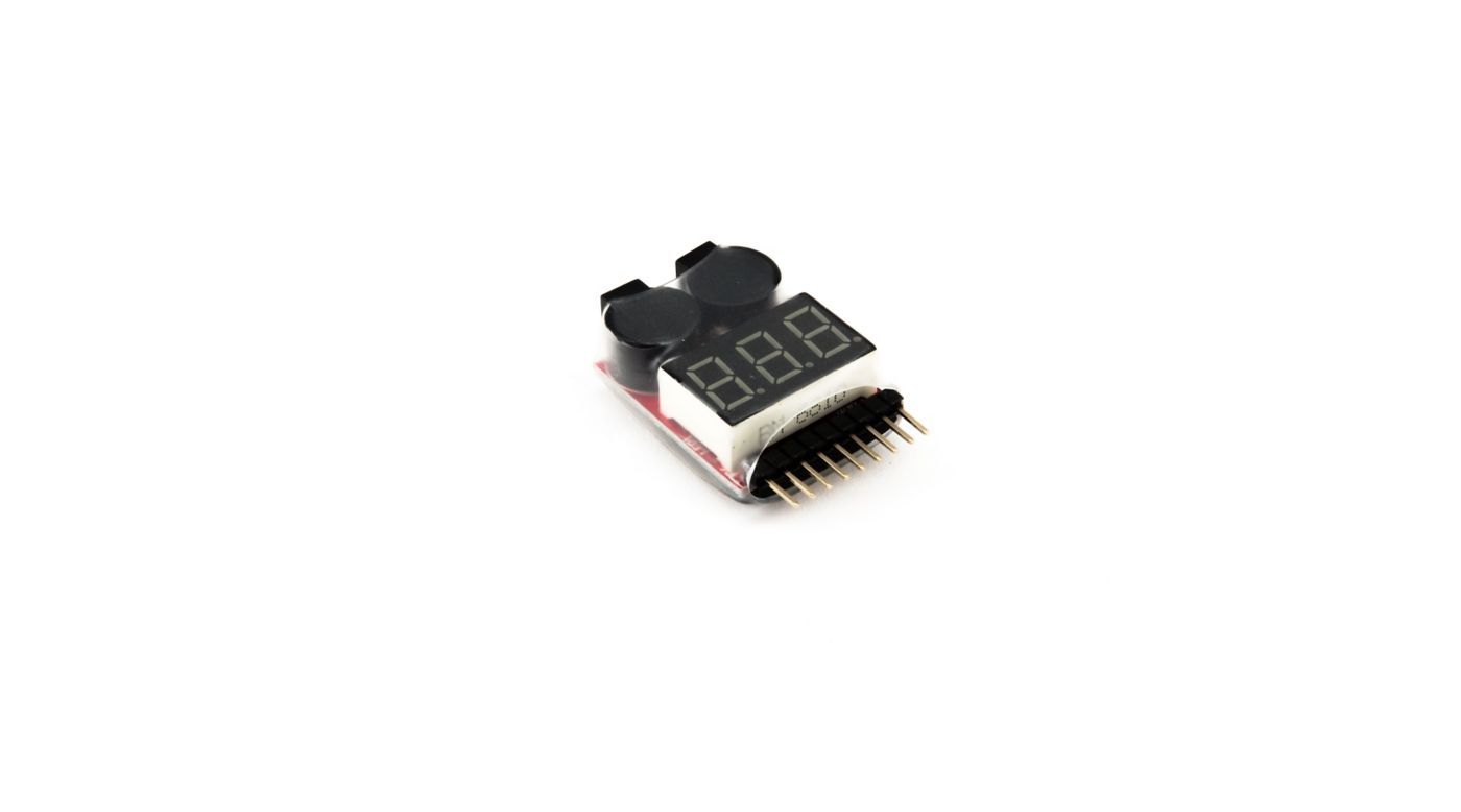 0002 LiPo Voltage Checker/Warning Alarm