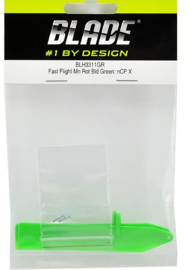 3311GR   Fast Flight Main Rotor Blade Set Green: nCP X