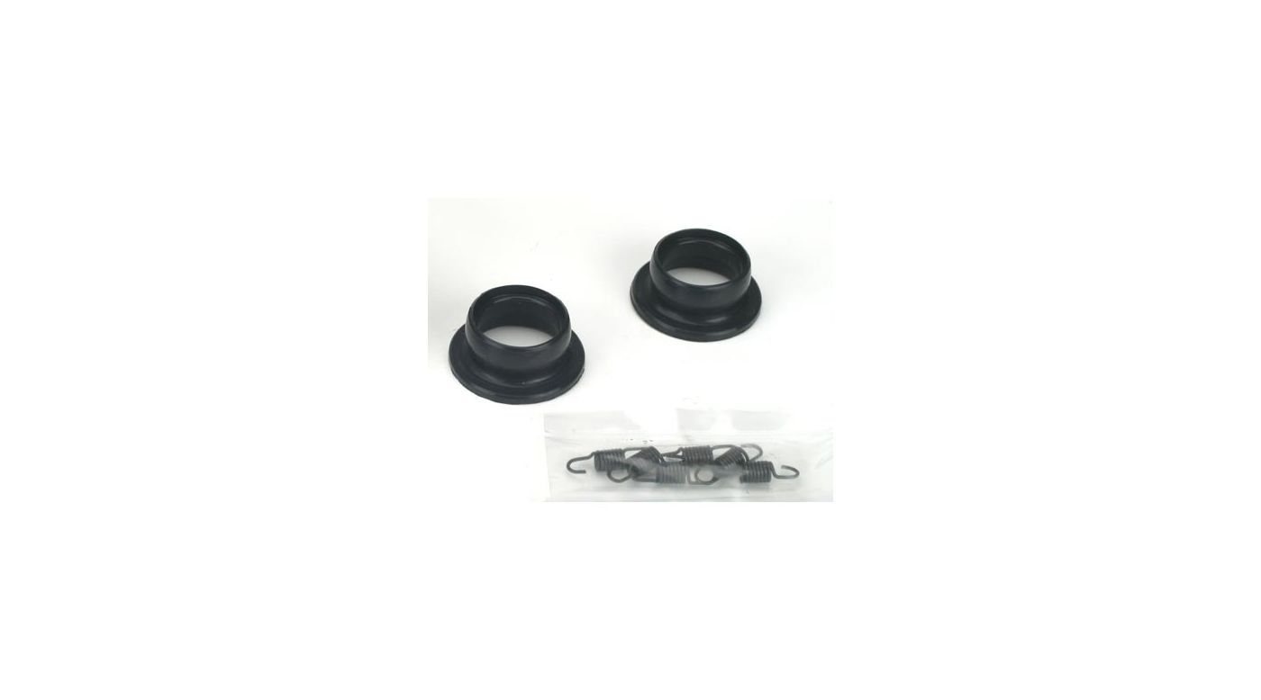 5054 Exhaust Pipe Seals &amp; Spring: LST,LST2,AFT,MUG,MGB