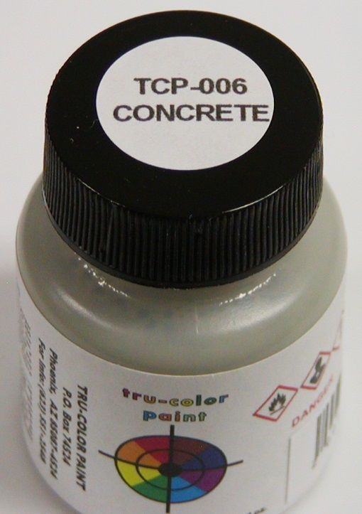 006 Concrete Railroad Color Acrylic Paint - 1oz 29.6mL