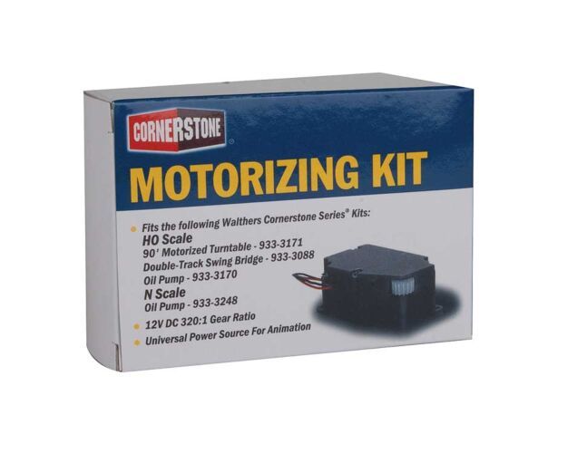 1050 Motorizing Kit Fits Swing Bridge, Oil Pumps, Turntable &amp; Other Kits (All Sold Separately)