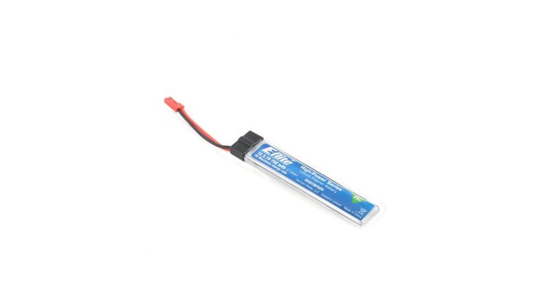 3.7V 750mAh 25C 1S LiPo Battery: JST