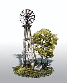 M103 Mini Scene The Windmill HO