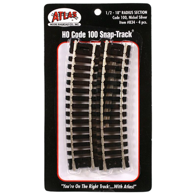 834 Code 100 1/2 18" Radius N/S (4)