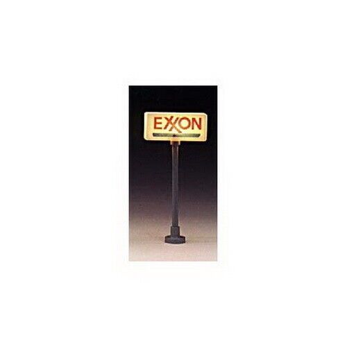 705  Lighted Gas Station Signs (2) Exxon HO