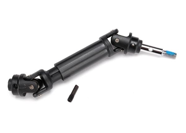 6760 Driveshaft assembly, front, heavy duty (1) (left or right) (fully assembled, ready to install)/ screw pin (1)