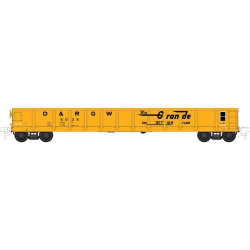 20002957 Trainman 52' Evans Gondola, D&amp;RGW #6000 HO