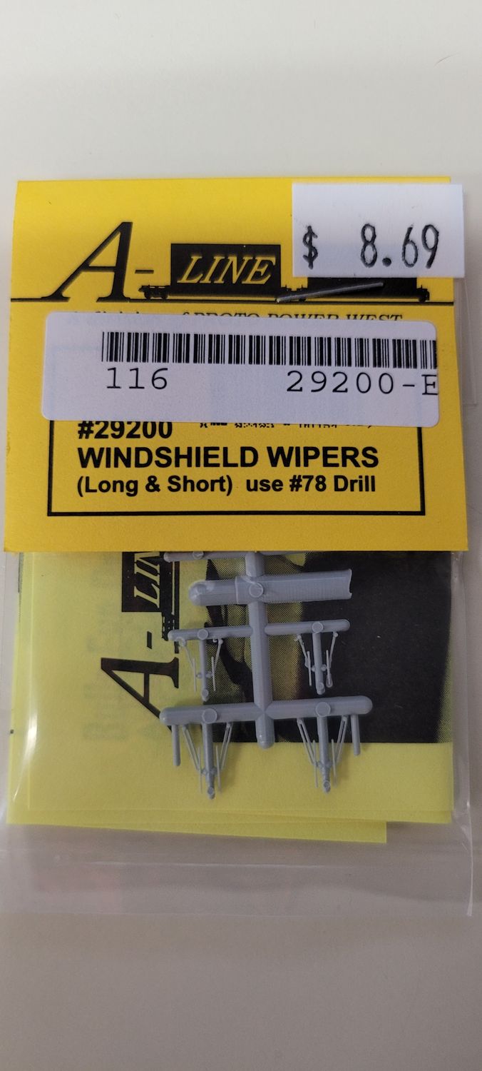 29200  Windshield Wipers (Long &amp; Short)  HO
