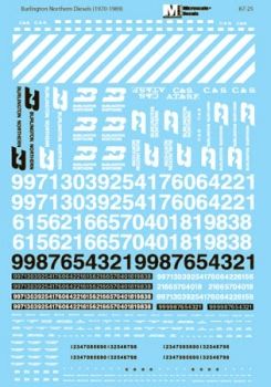 8725 HO Diesel Loco, BN 1970-89