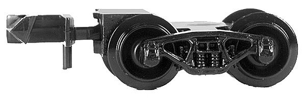 00304021  Bettendorf Trucks With Rapido Style Couplers 1 Pair