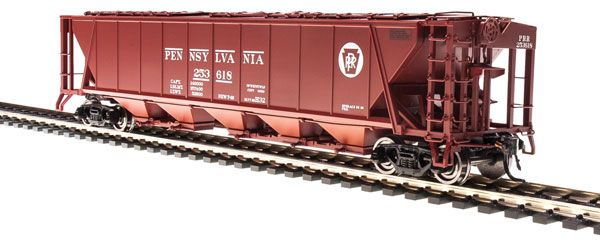 4083  H32 Covered Hopper, PRR/Red/White Circle A (2) HO