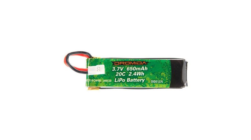 1274 3.7V 650mAh 1S LiPo: Hovershot 120 FPV