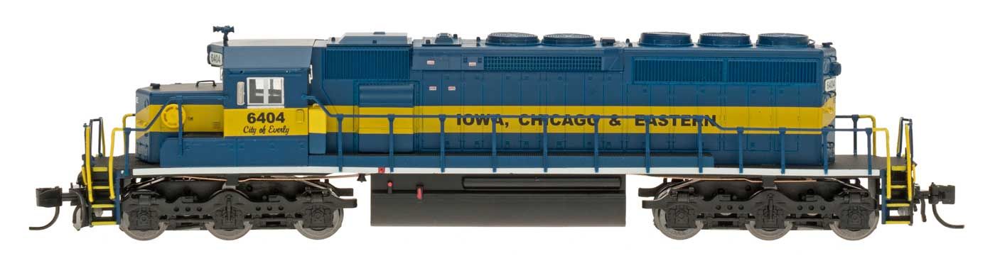 69324S-03 SD40-2 DCC &amp; SOUND Iowa Chicago &amp; Eastern #6418  N
