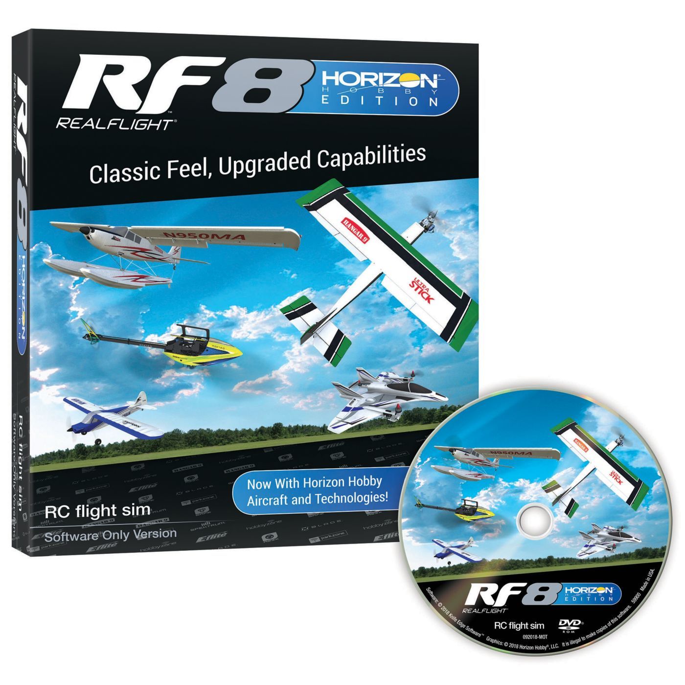 1001 RF8 Horizon Hobby Edition, Software Only