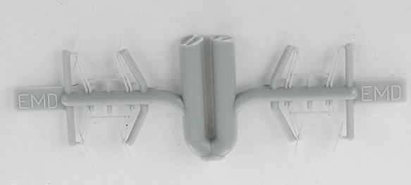 2318 Windshield Wipers, EMD Tandem Arm, Wide Nose Cab  HO