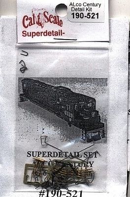Cal Scale 521 Diesel Grab Iron &amp; Detail Kits ALCO "Century Series" C-628 or C-630