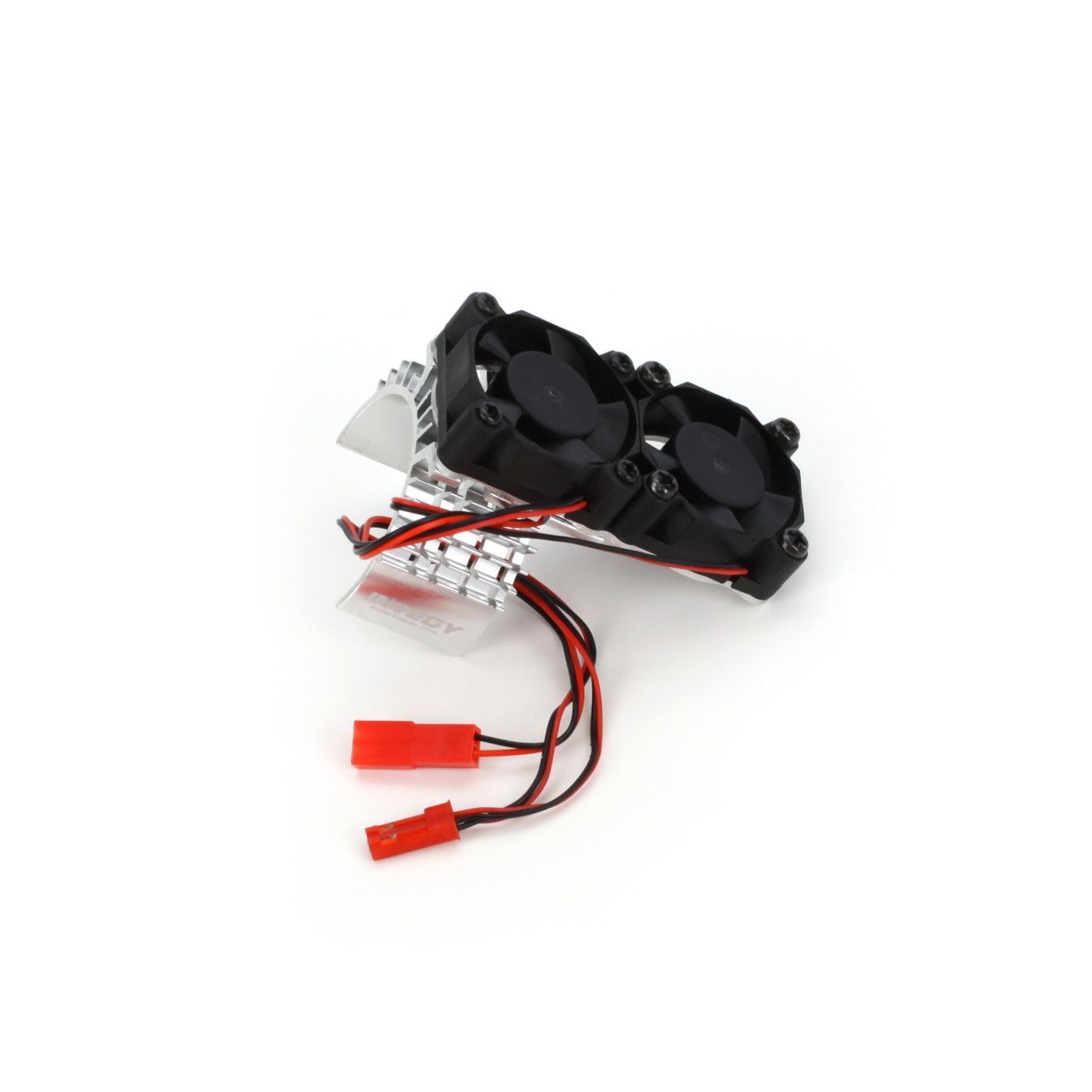 T8534SILVER Motor Heatsink/Twin Cooling Fan 1/10 Slash
