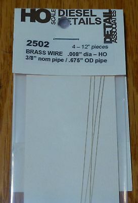 2502  Round Brass Wire pkg(4)