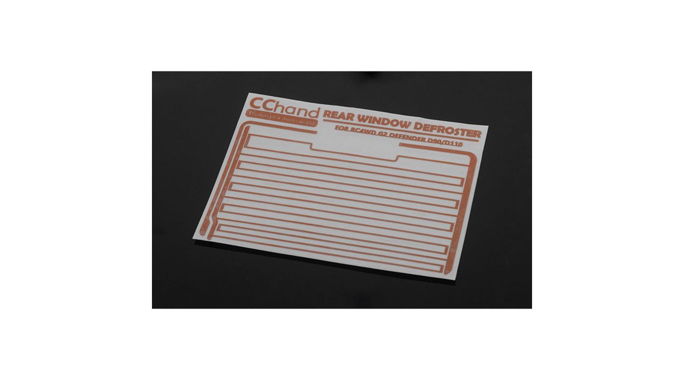 VVVC0618 Rear Window Defroster Decal:Gelande II (D90/D110)