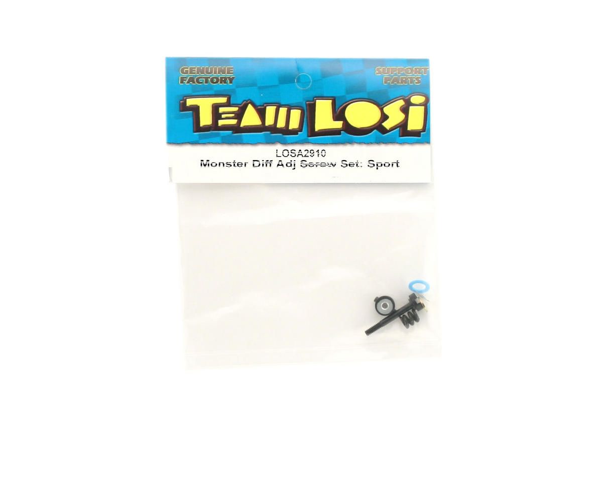 2910 Monster Diff Adjustable Screw Set: Sport