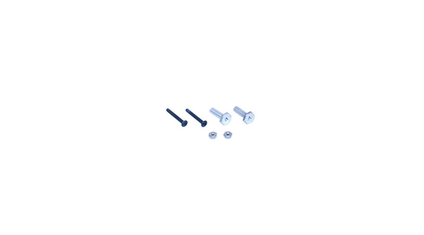 1133 FR Stub Axles &amp; Screws:XXX