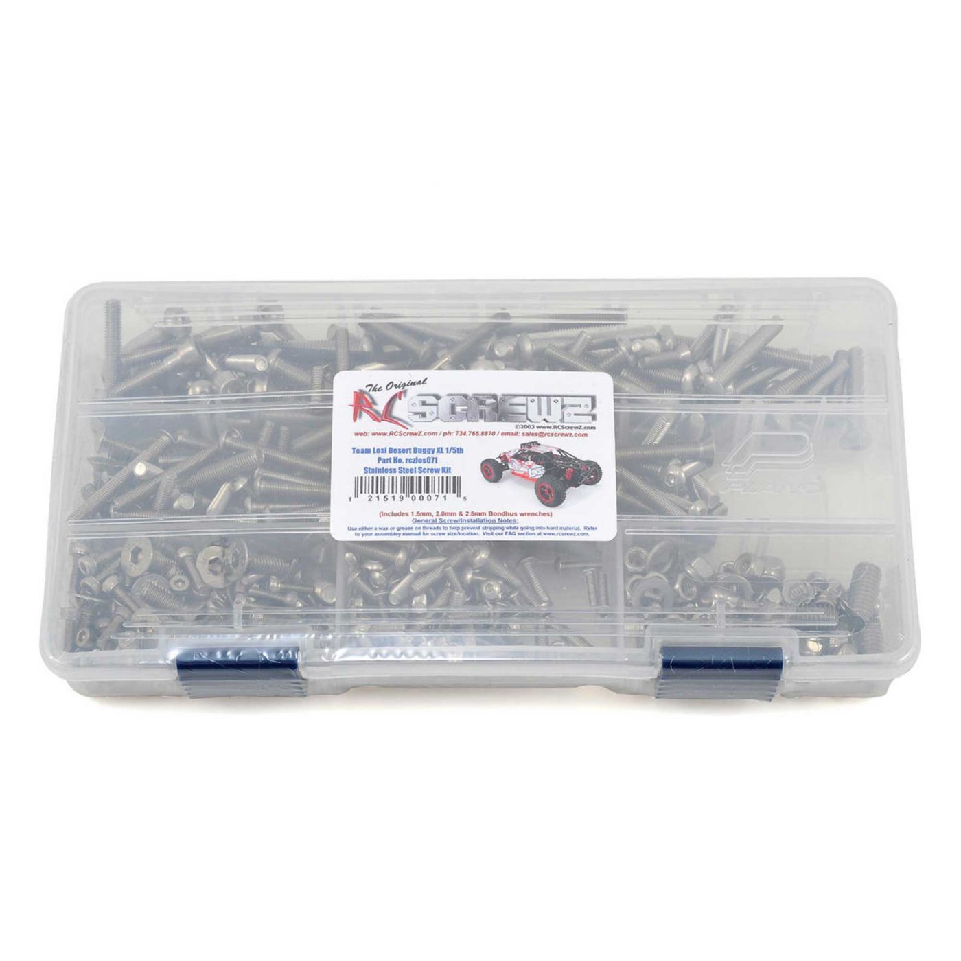 071 SS Screw Set-LOS Desert Buggy XL 1/5
