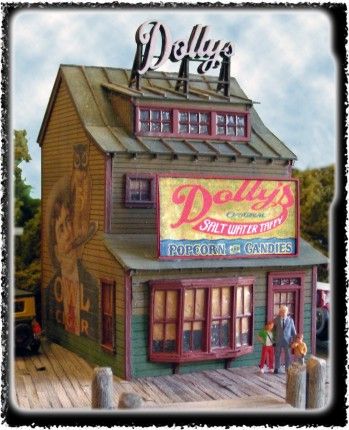 1240 Dolly's Confectionery Co. Laser Cut Kit HO